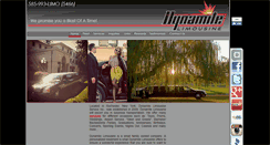 Desktop Screenshot of dynamitelimo.com