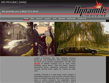 Tablet Screenshot of dynamitelimo.com